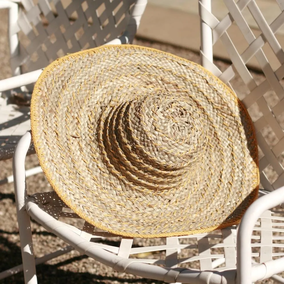 Handwoven Straw Hat: A Touch of Bali