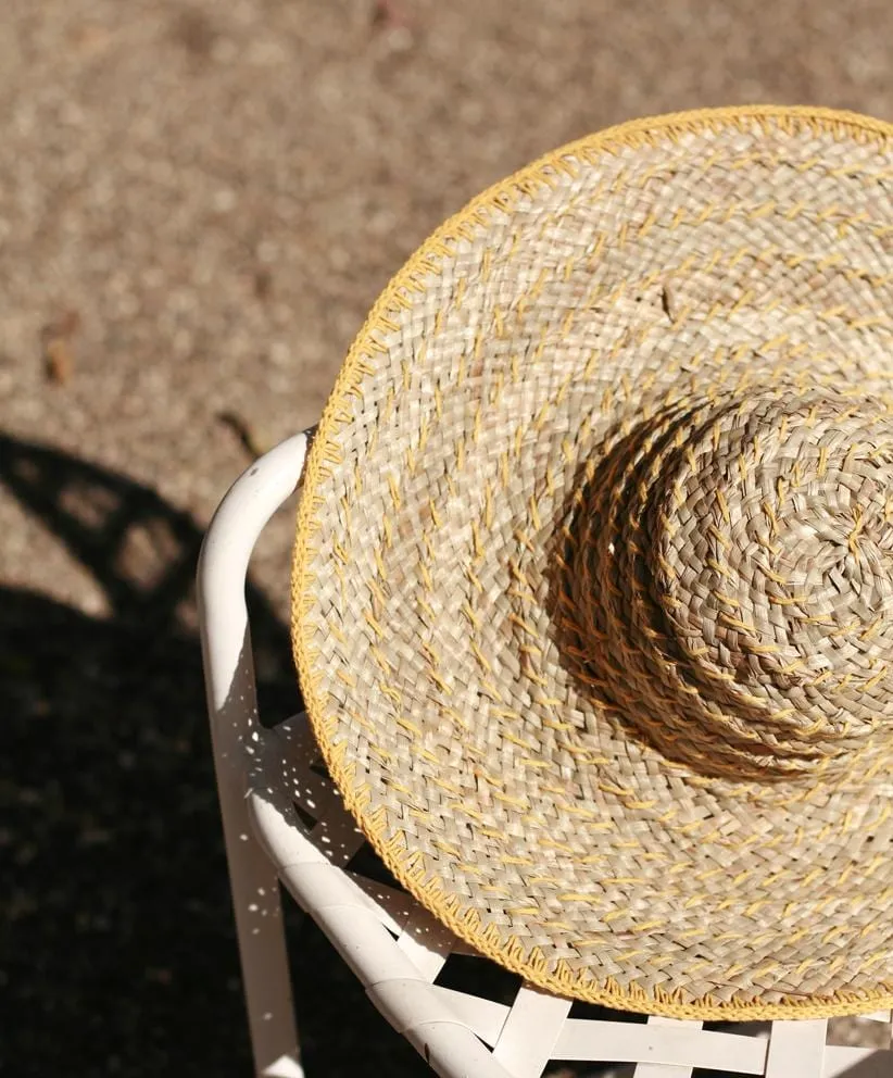 Handwoven Straw Hat: A Touch of Bali