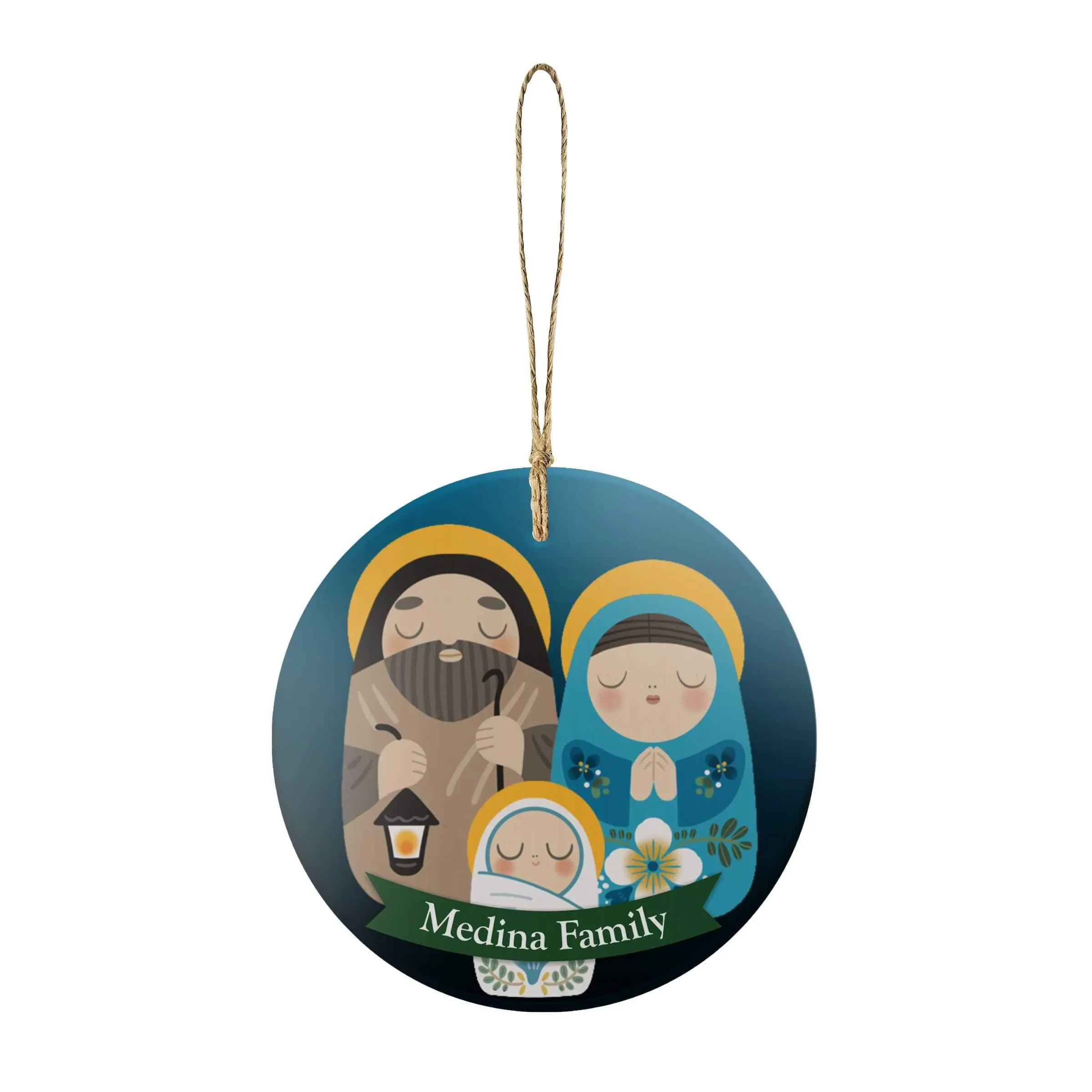 Holy Family Ornaments
