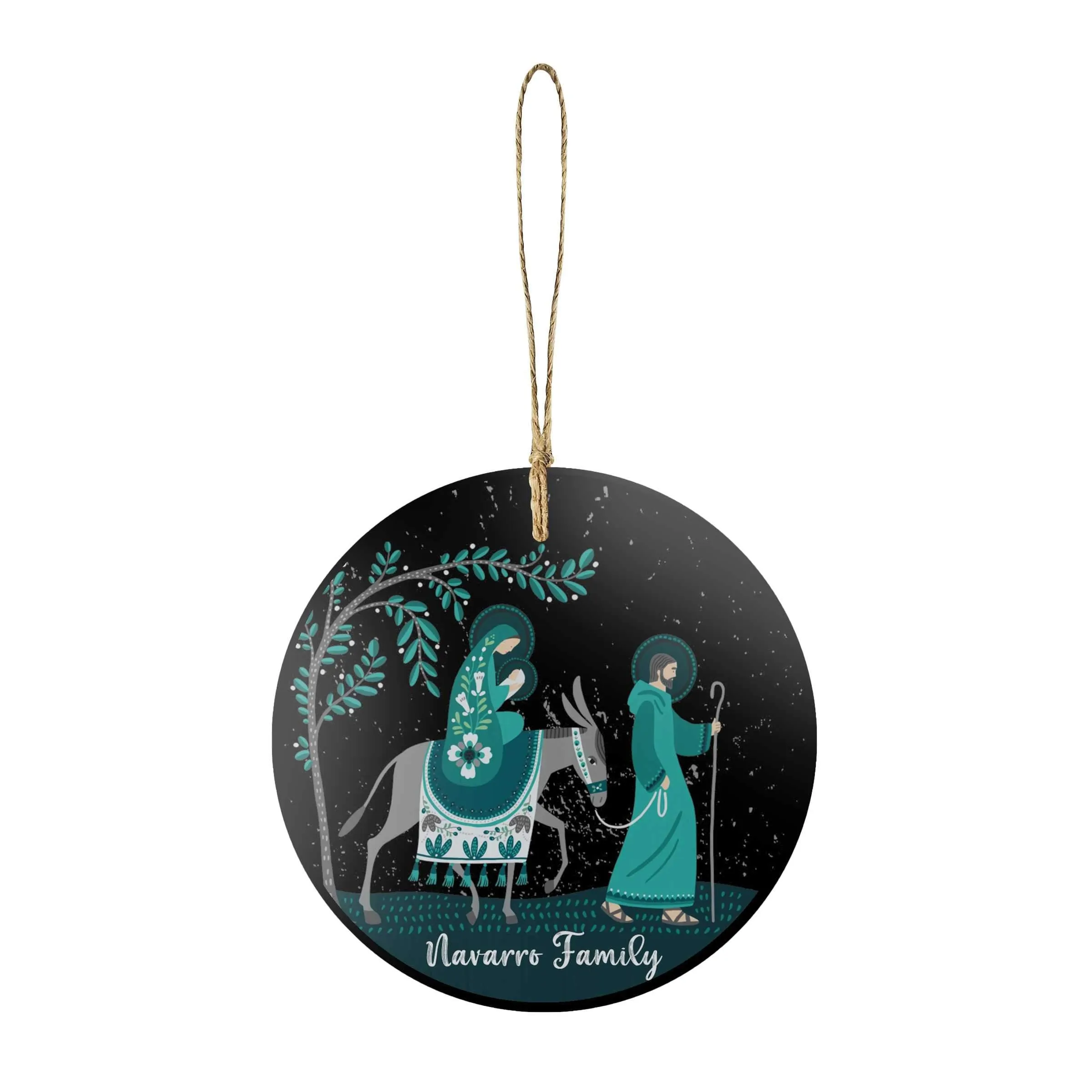 Holy Family Ornaments