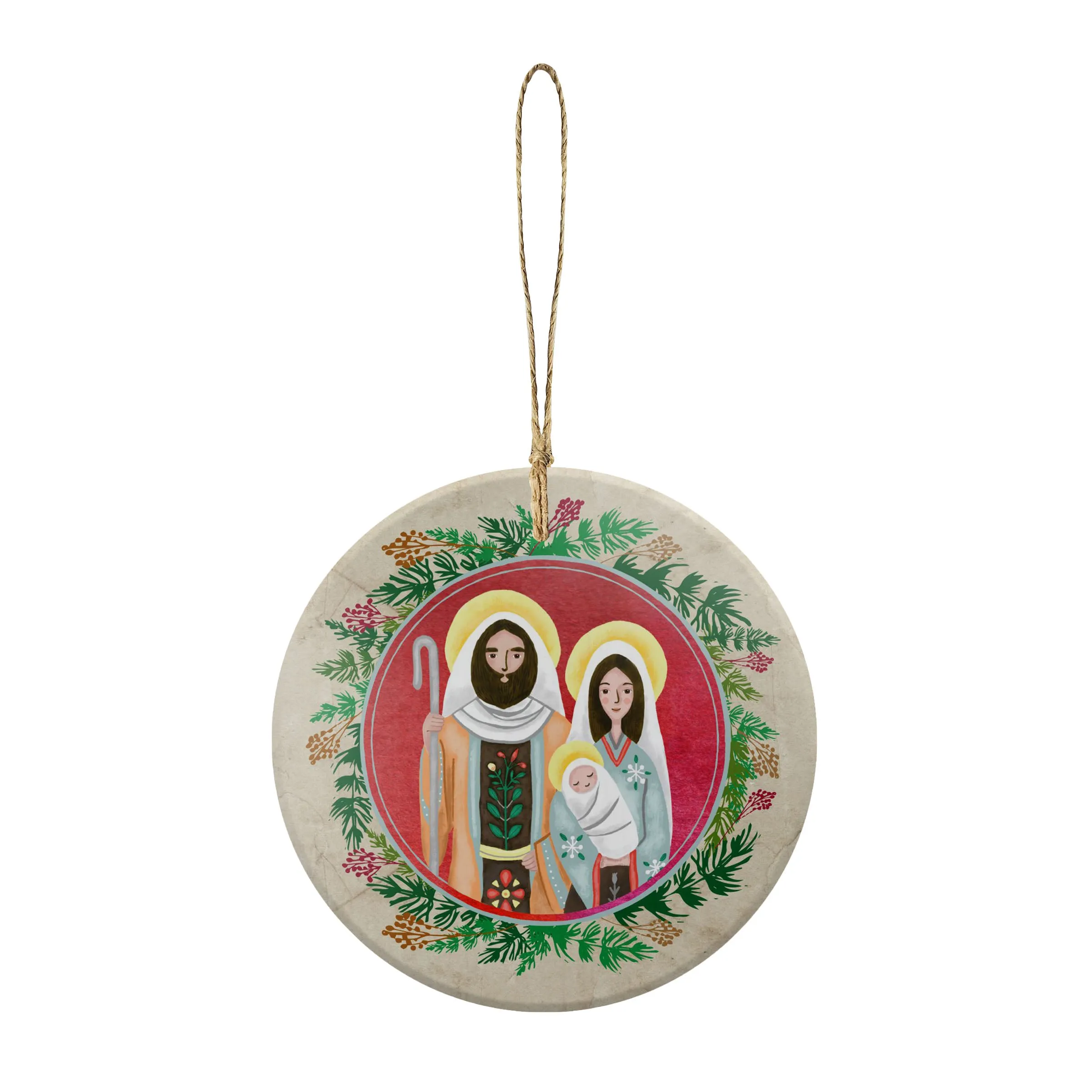 Holy Family Ornaments