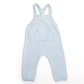 Kangaroo Pocket Overall Knit Romper