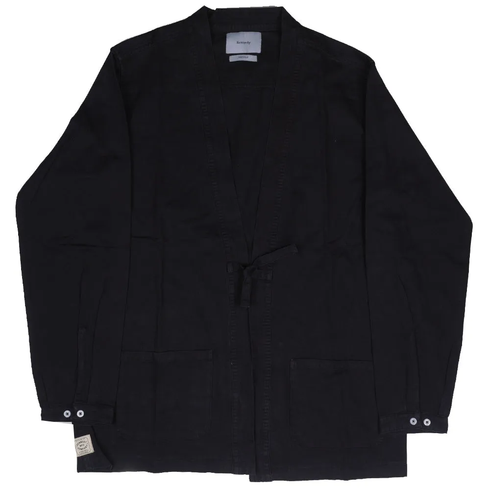 KENNEDY MFG KIMONO BLACK - NH-1902-BS