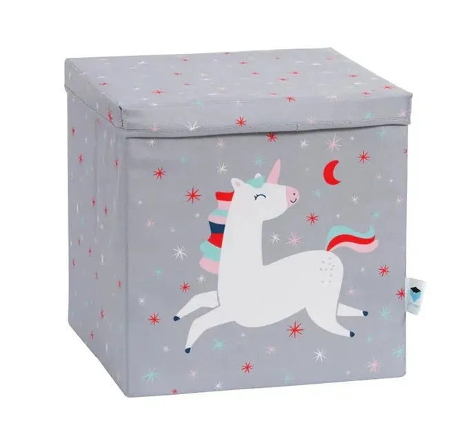 Kids Unicorn Toy Box with Lid