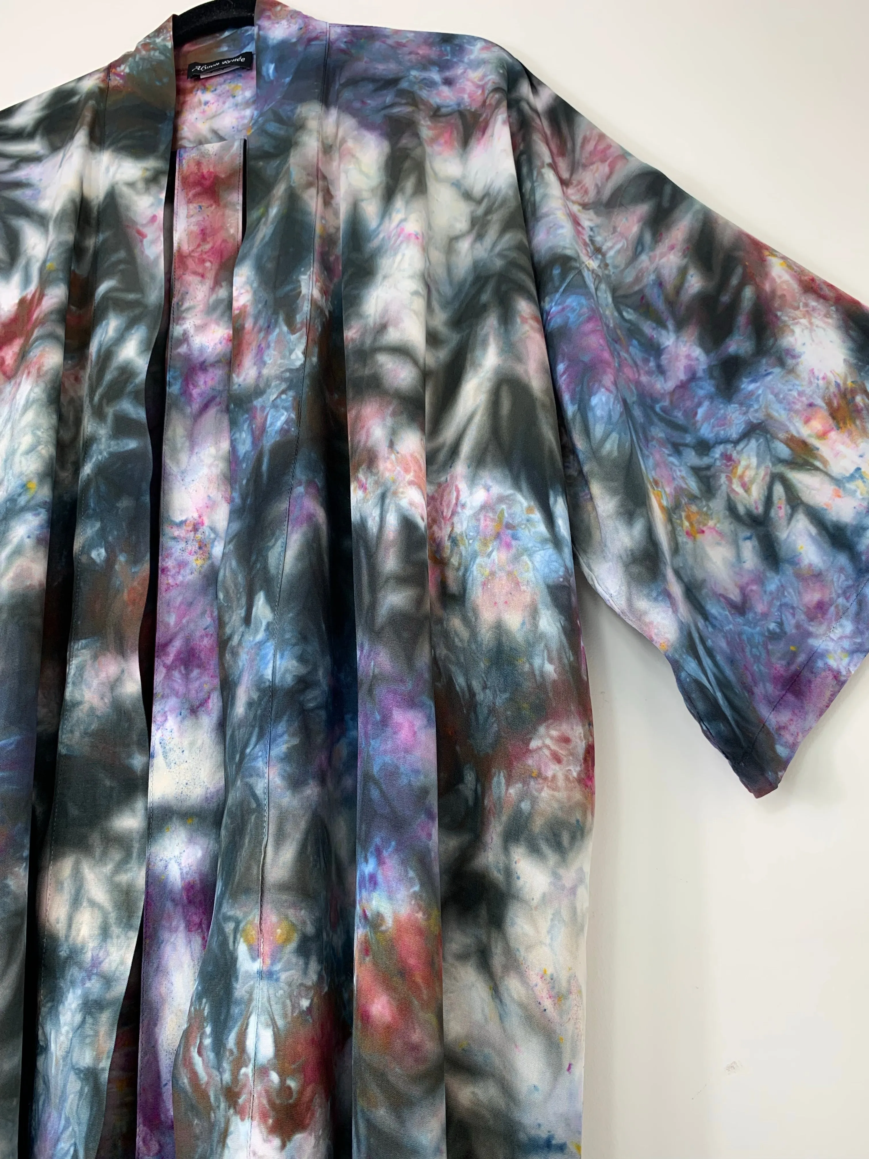 Kimono robe (storm clouds)