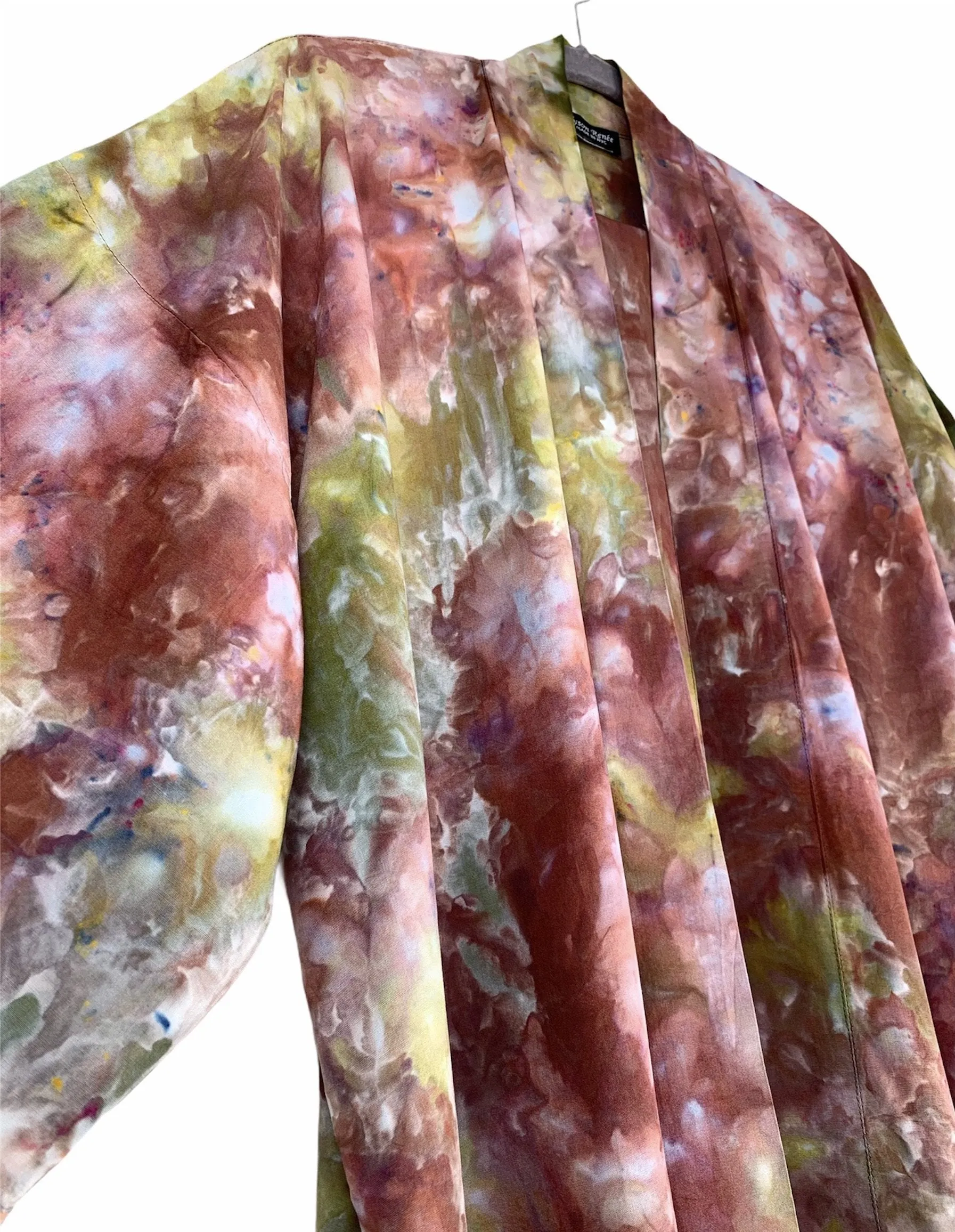 Kimono robe (storm clouds)