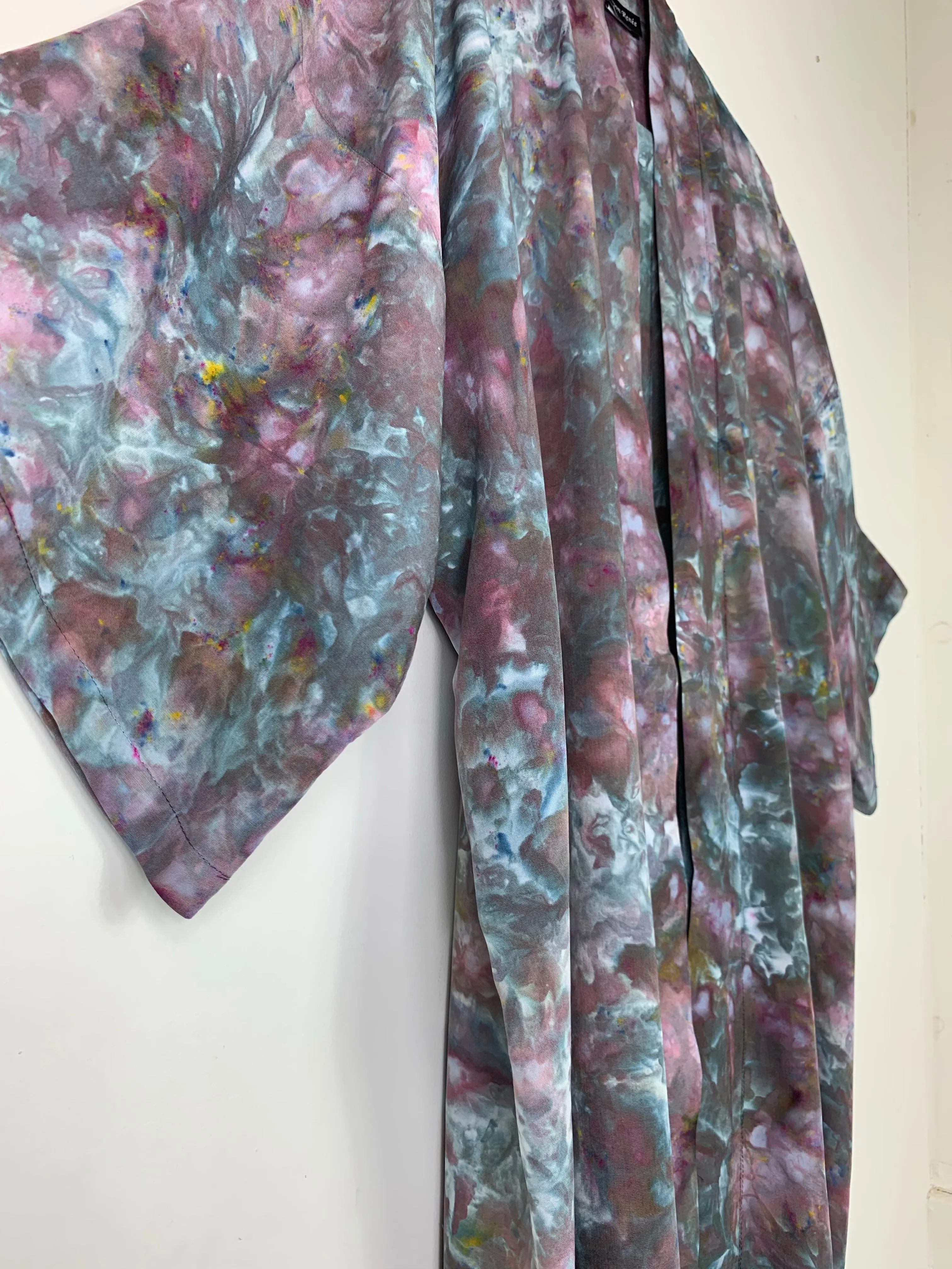 Kimono robe (storm clouds)