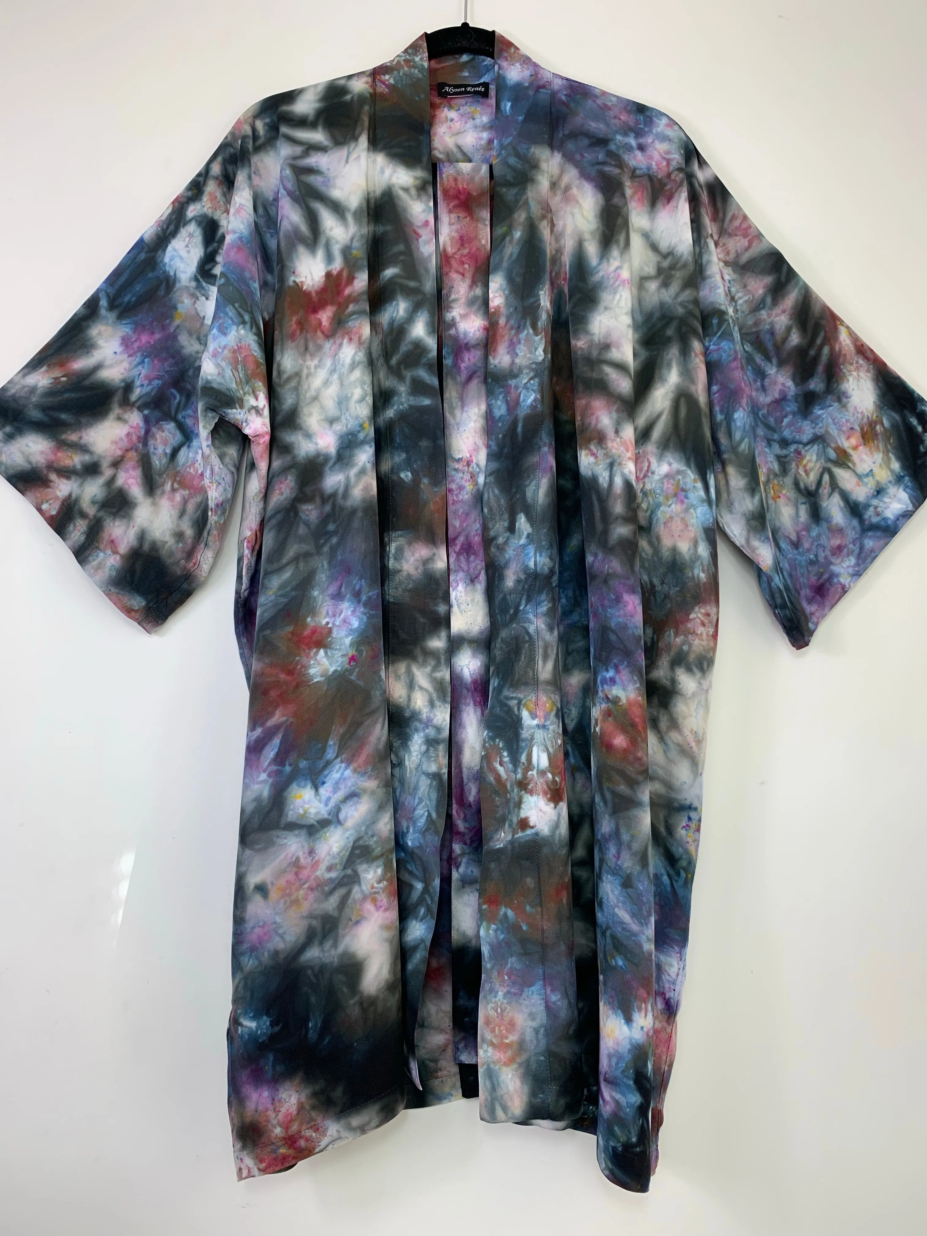 Kimono robe (storm clouds)