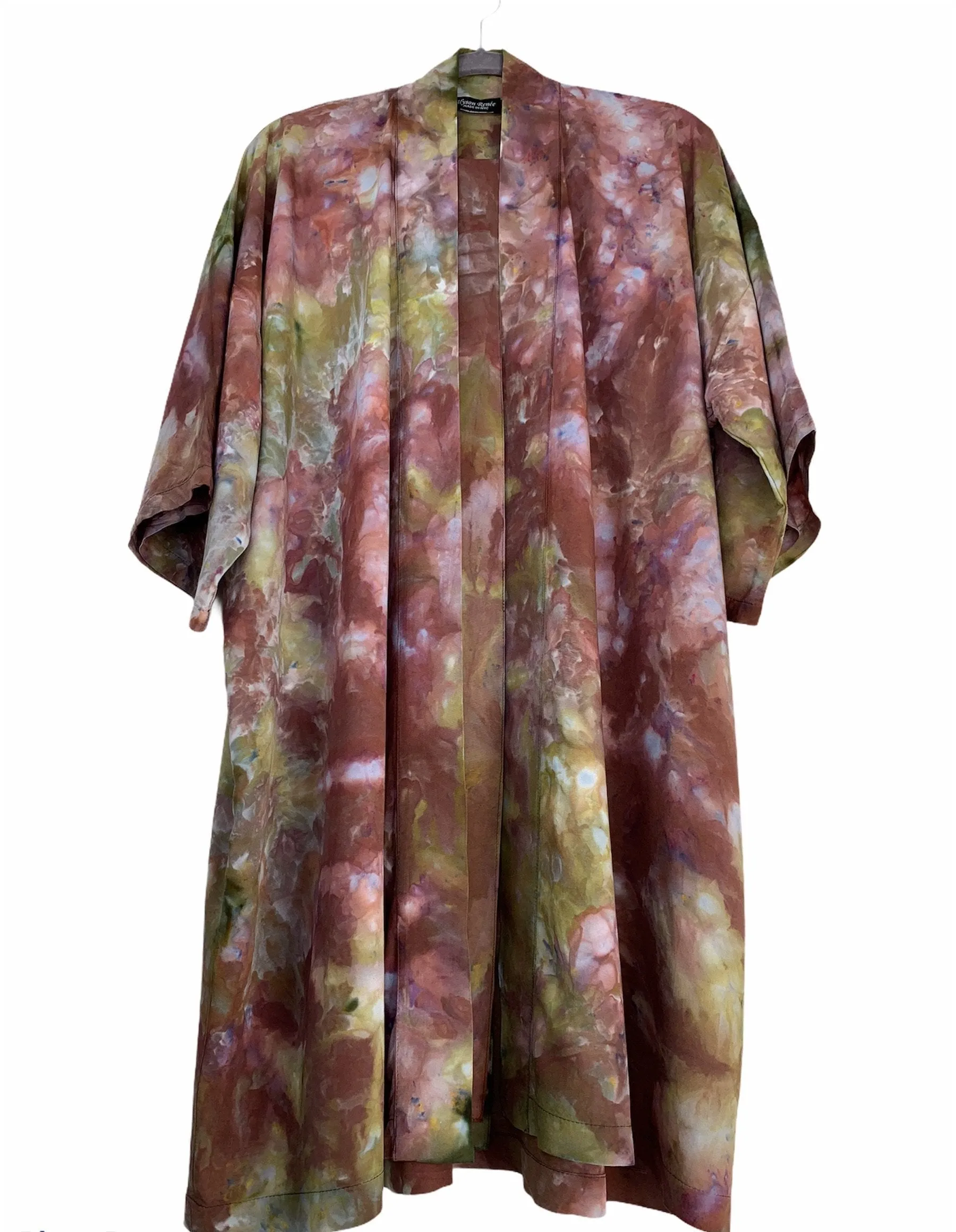 Kimono robe (storm clouds)