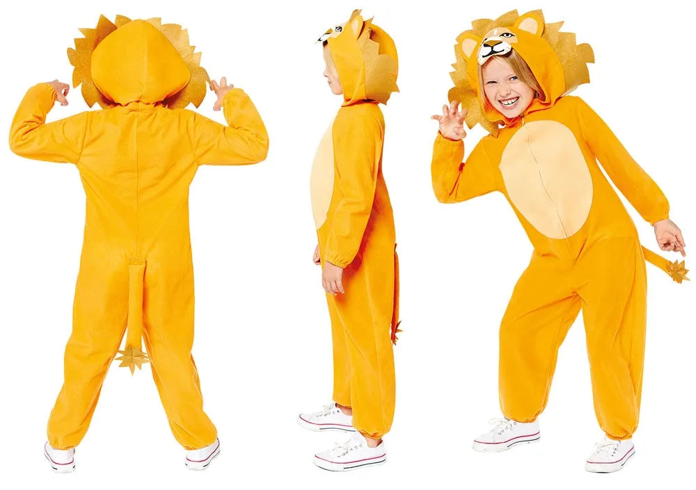 Leo Löwen Overall Kostüm für Kinder