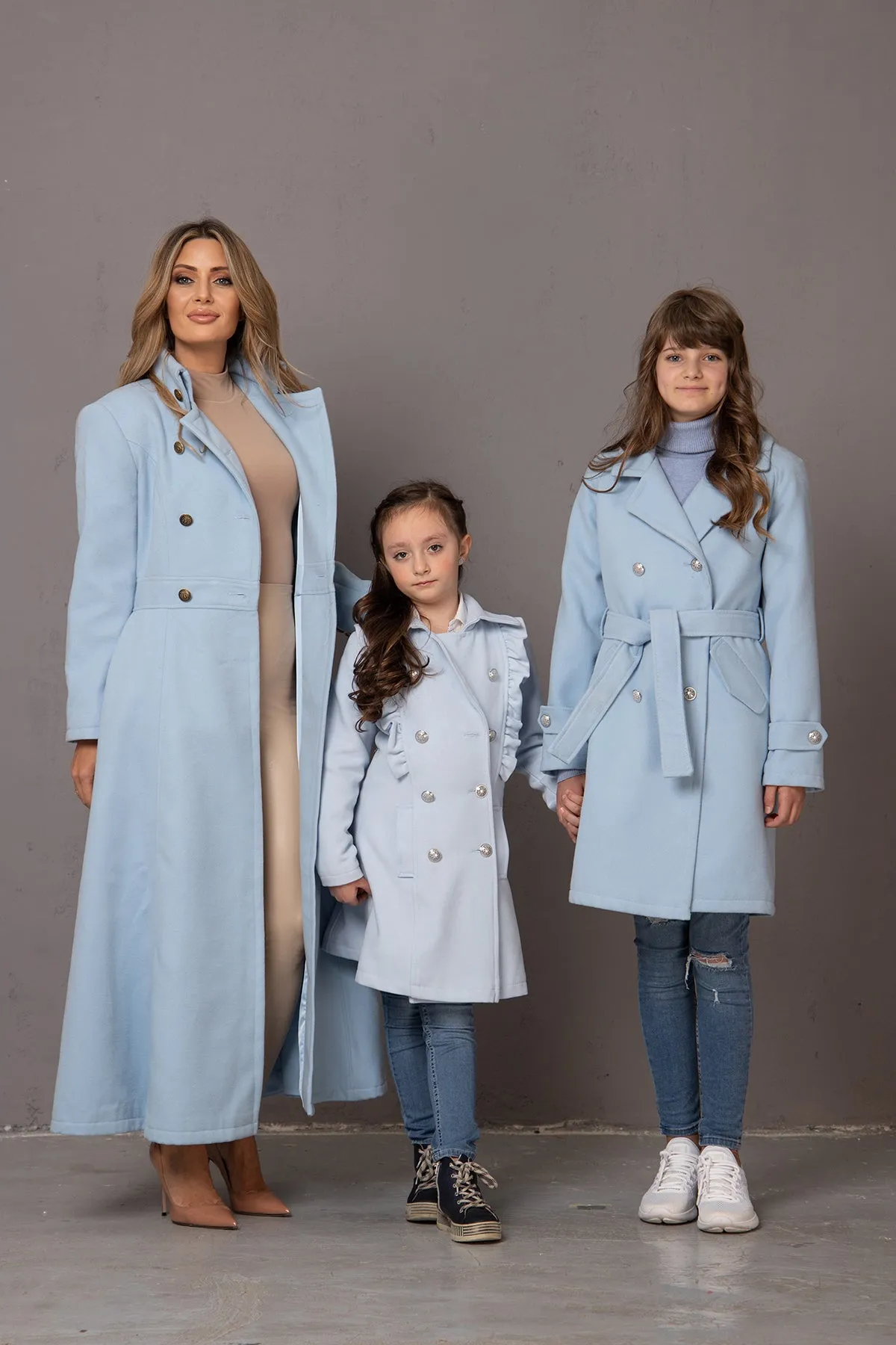 LITTLE GIRL DETAILS COAT