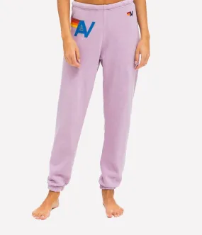 Logo Sweatpant in Mauve