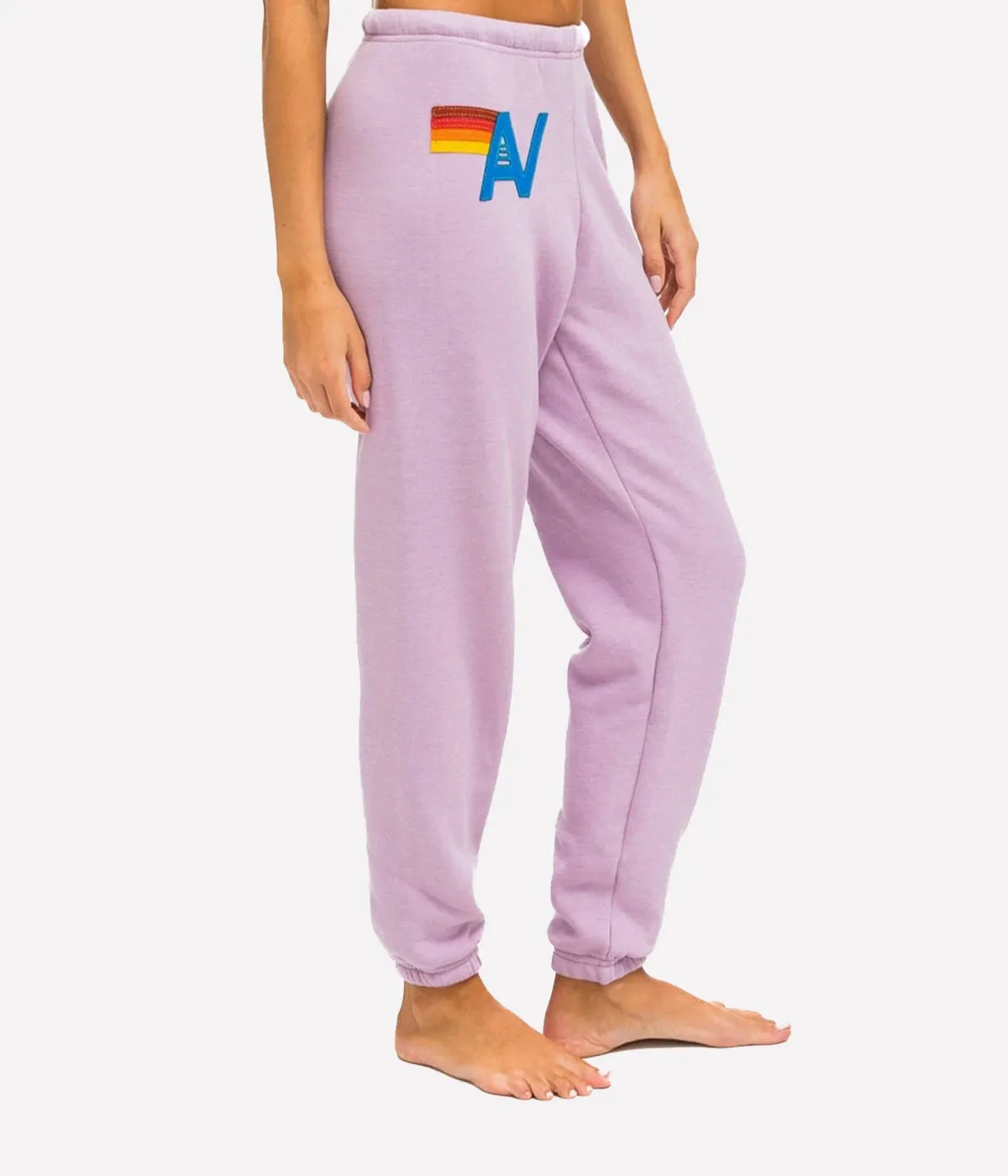 Logo Sweatpant in Mauve