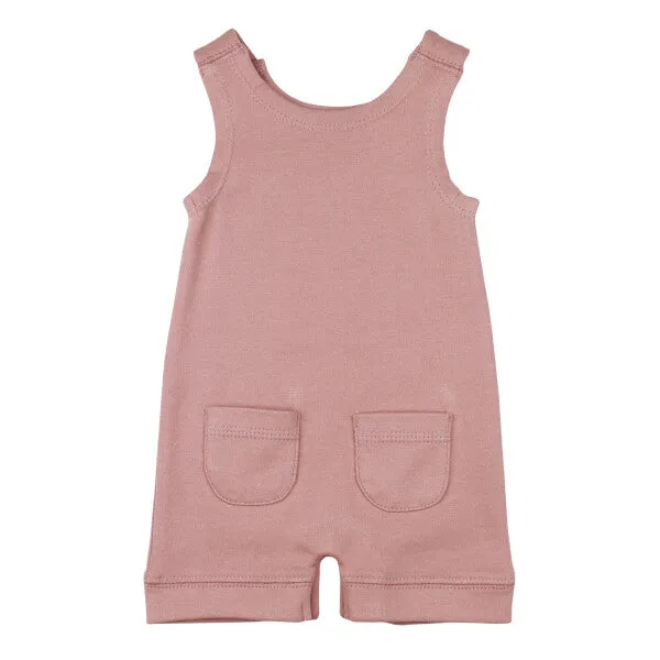 L’ovedbaby Organic Sleeveless Romper - Mauve Watermelon