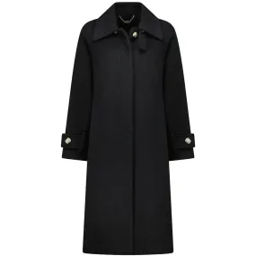 Maddie Women's Wool Coat - Black