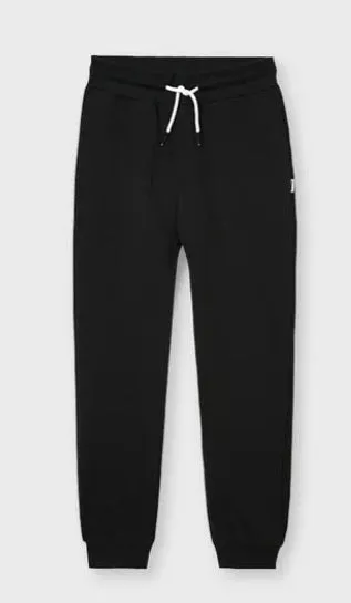 Mayoral Black Sweatpants: Sizes 8 to 18