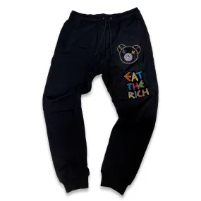 Men's Roku Studio Eat the Rich Joggers Black