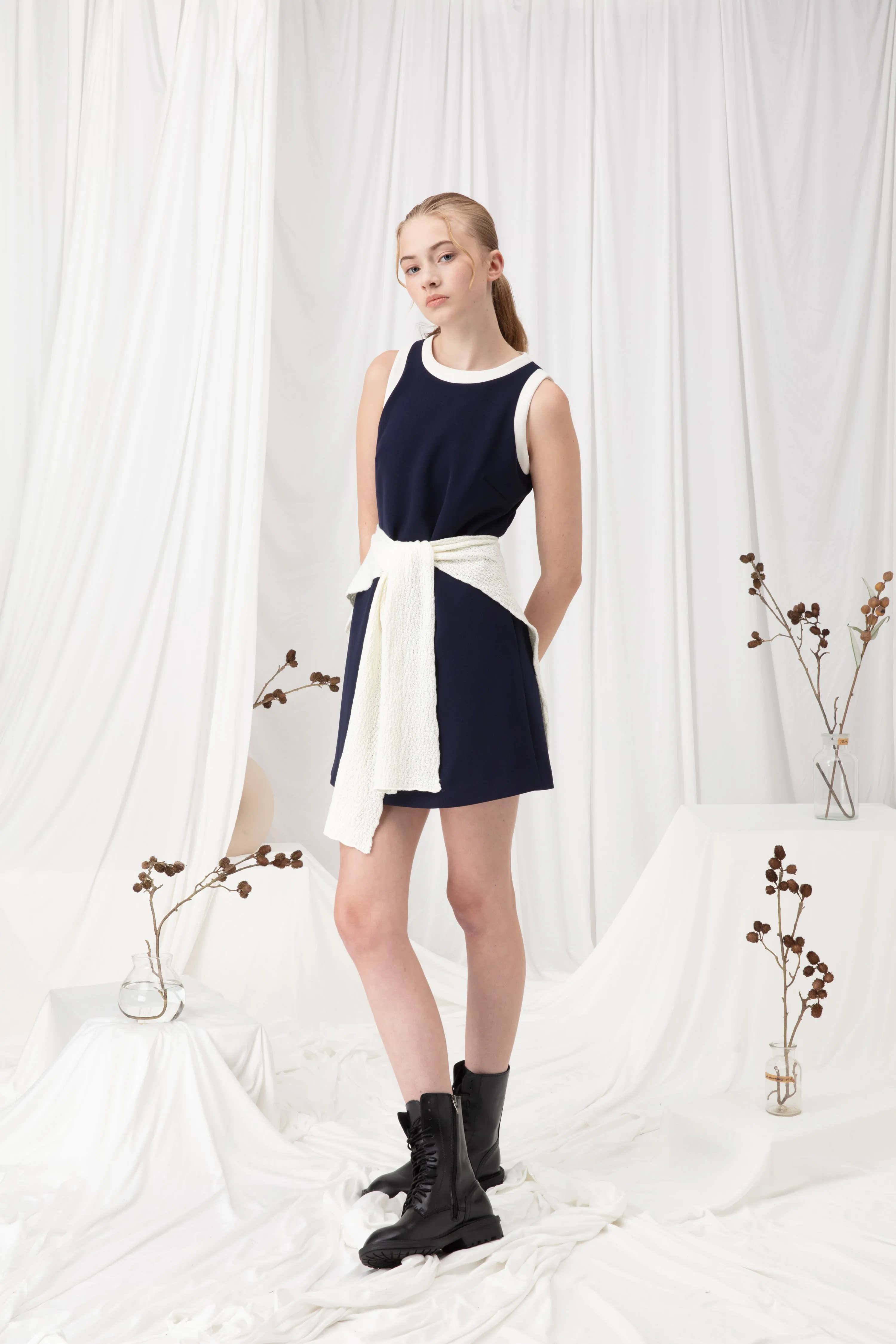 Minidress In Navy-Pre-order預購貨品