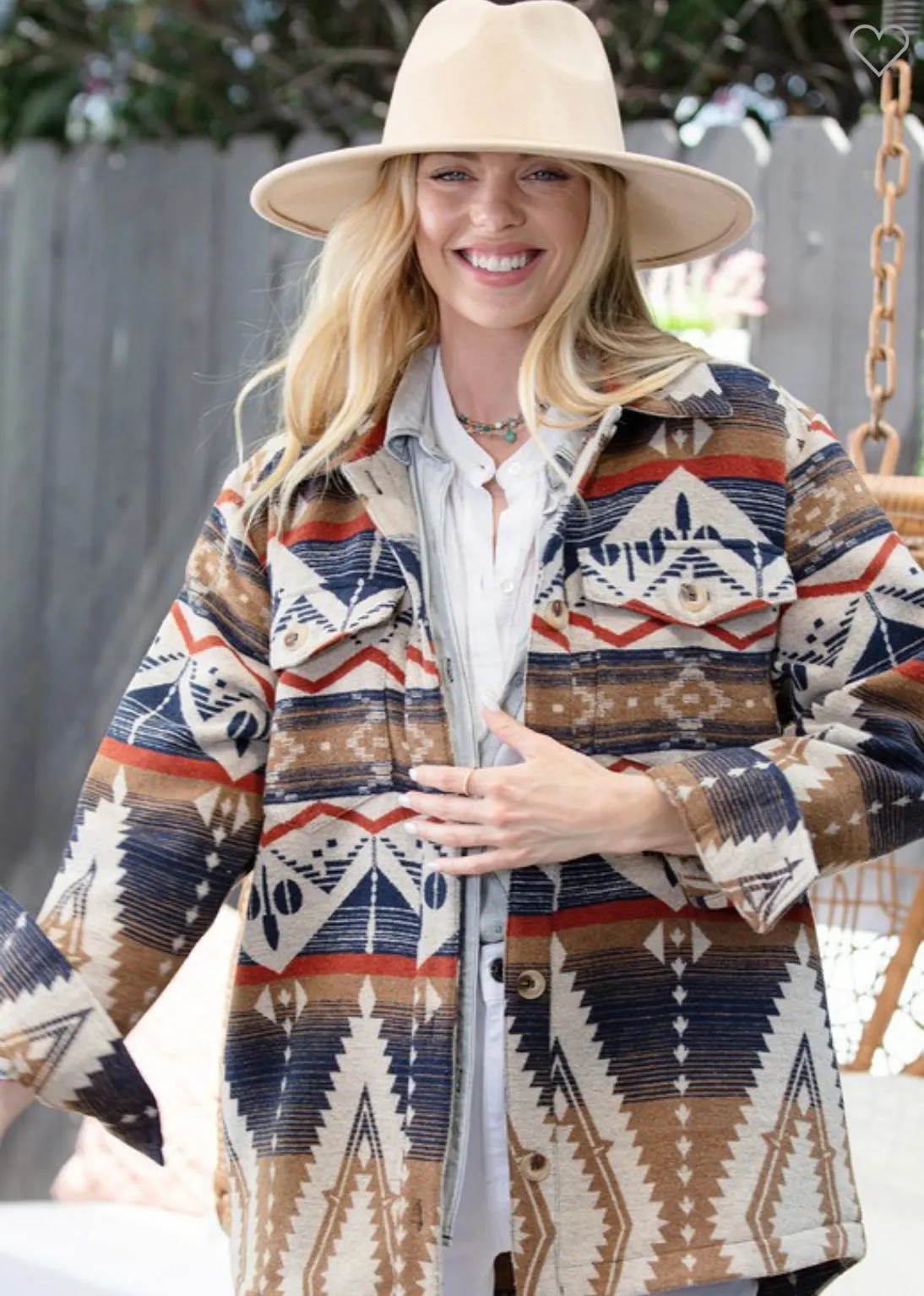 Monica Aztec Jacket
