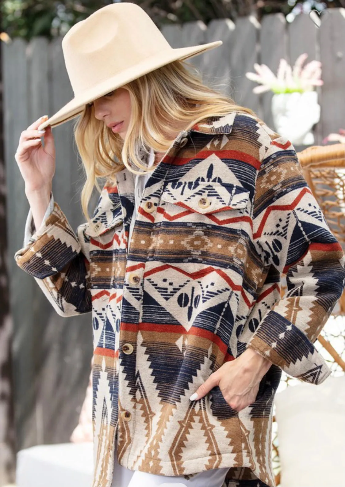 Monica Aztec Jacket