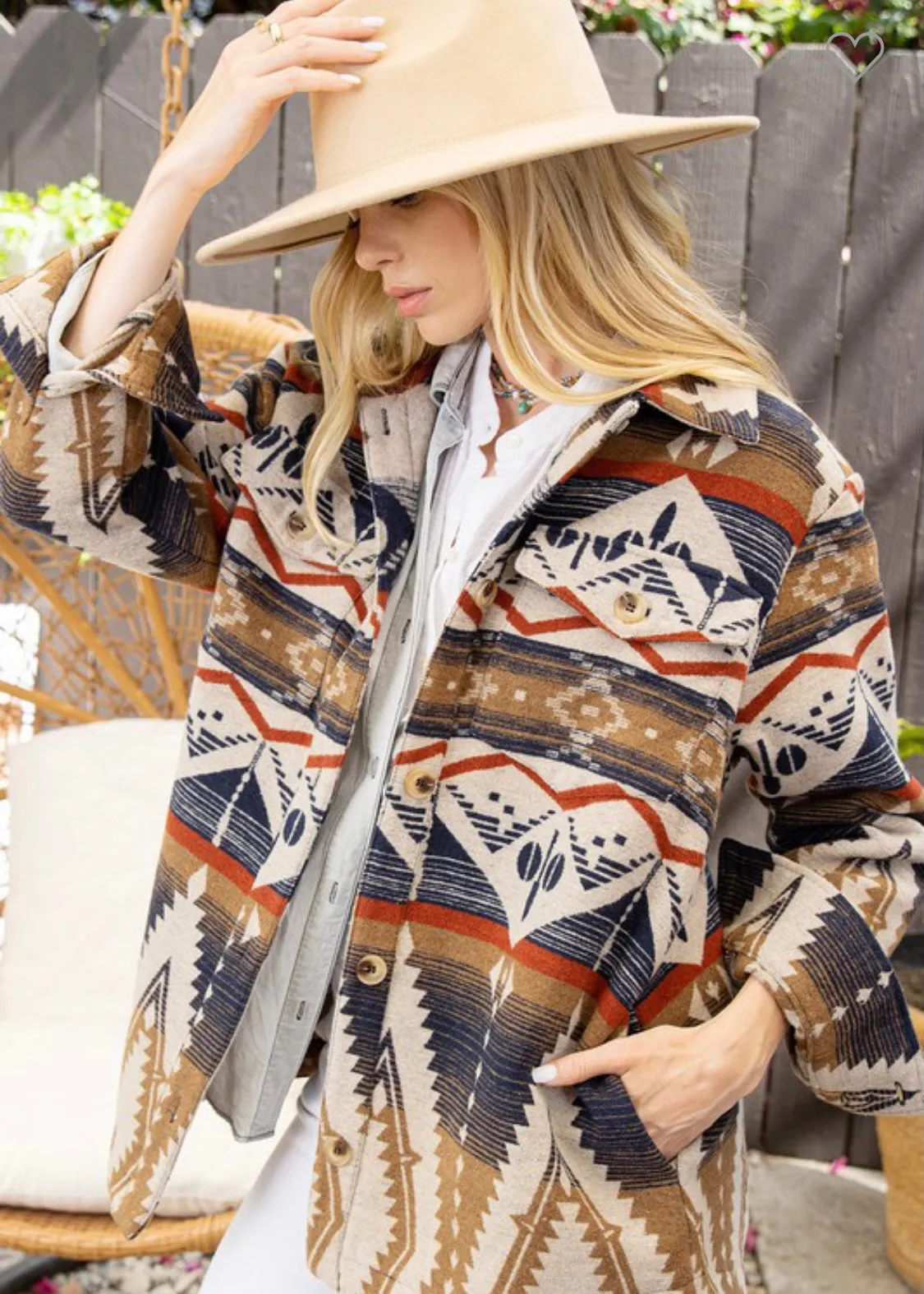 Monica Aztec Jacket
