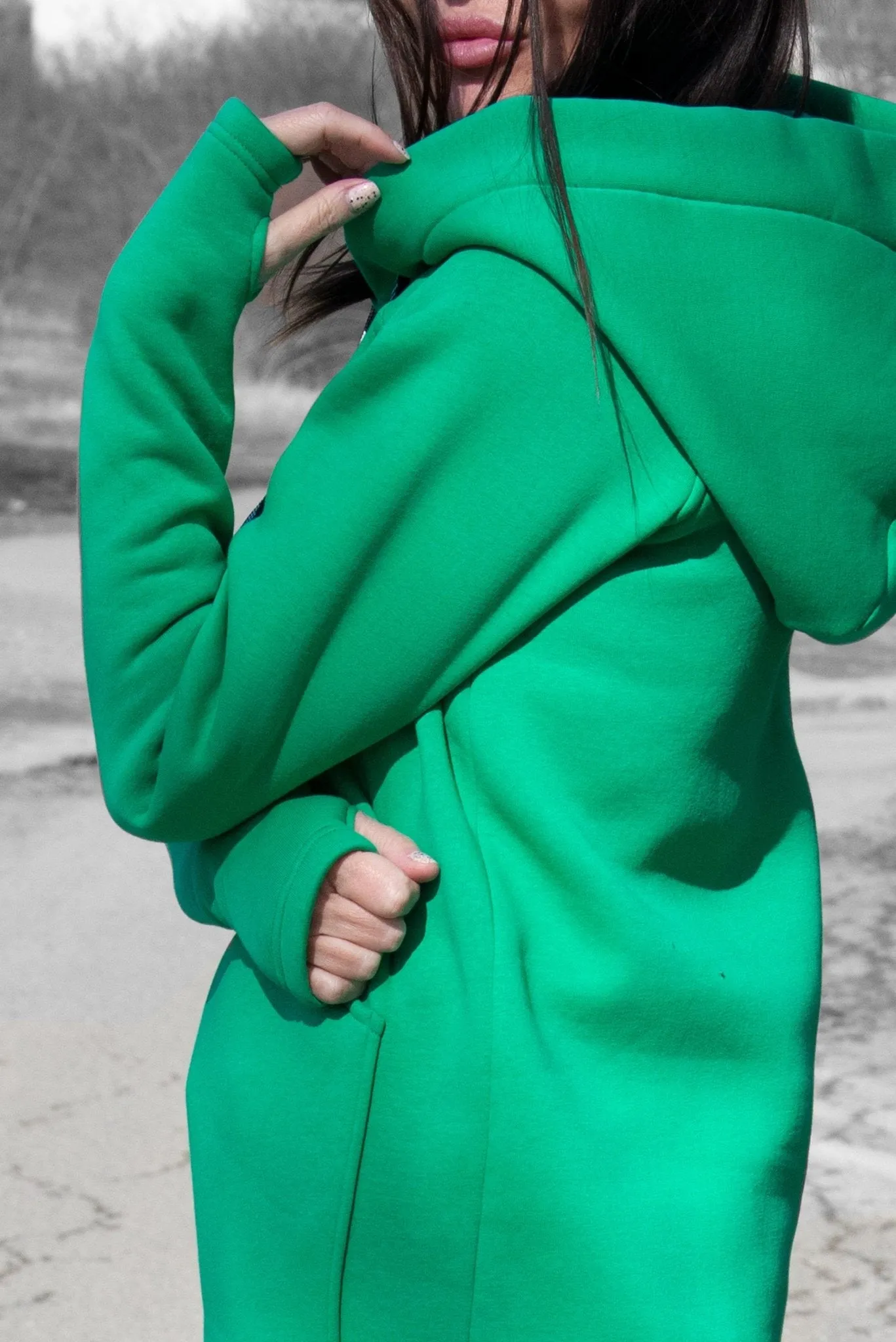 MORGAN Hooded Sports Top SALE