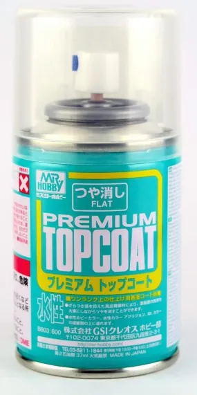 Mr. Hobby | Mr. PREMIUM TOP COAT FLAT 88ml