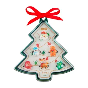 MUD Tree Christmas Ring Set