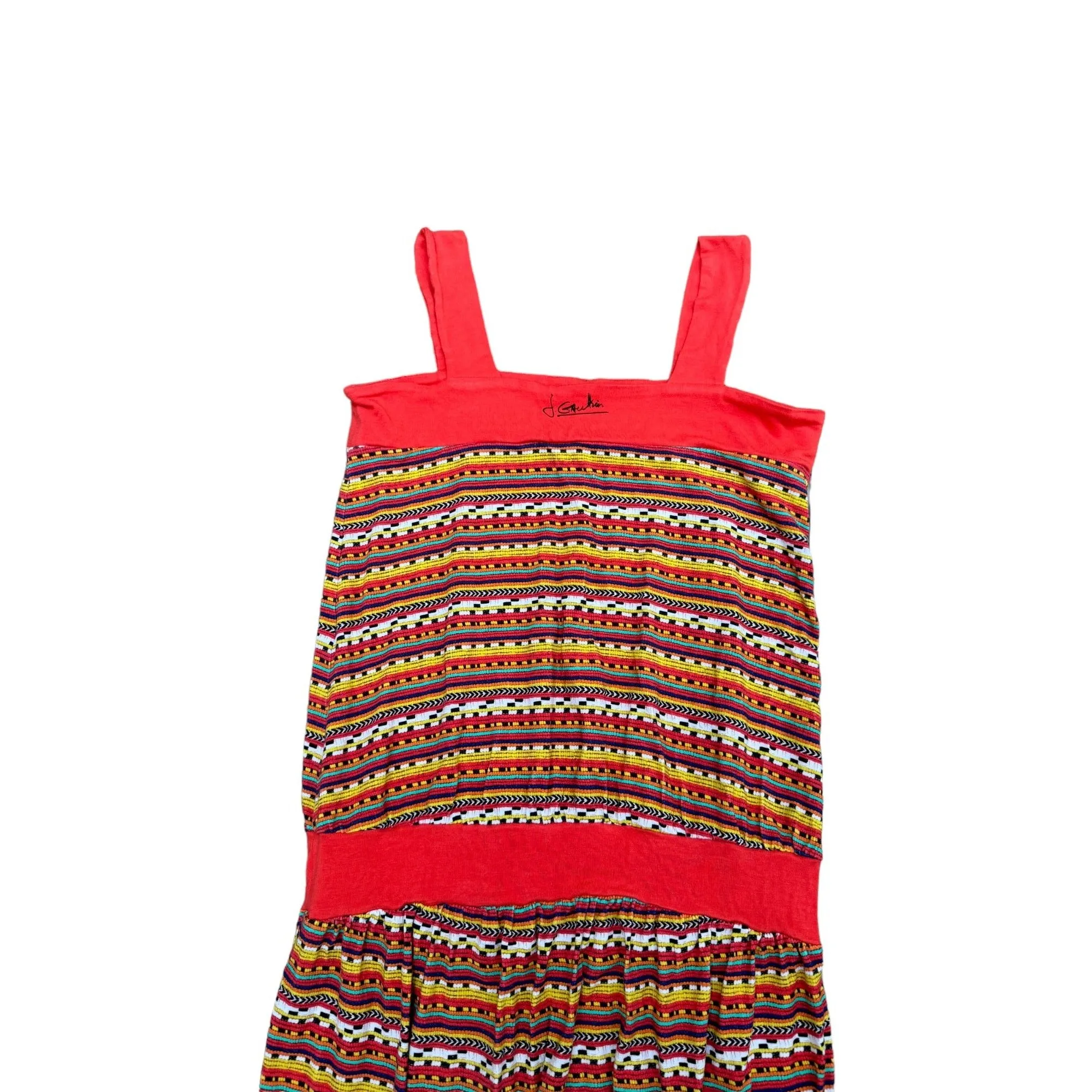 Multicolor Ethnic Overall  Size Junior