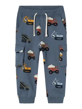Name it Mini Boys Cargo Sweatpants - Tractor