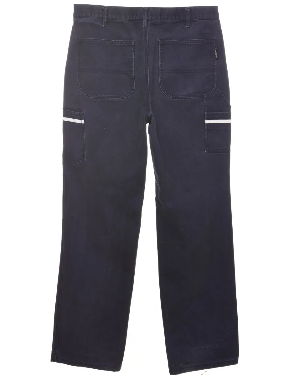 Navy Workwear Jeans - W34 L35