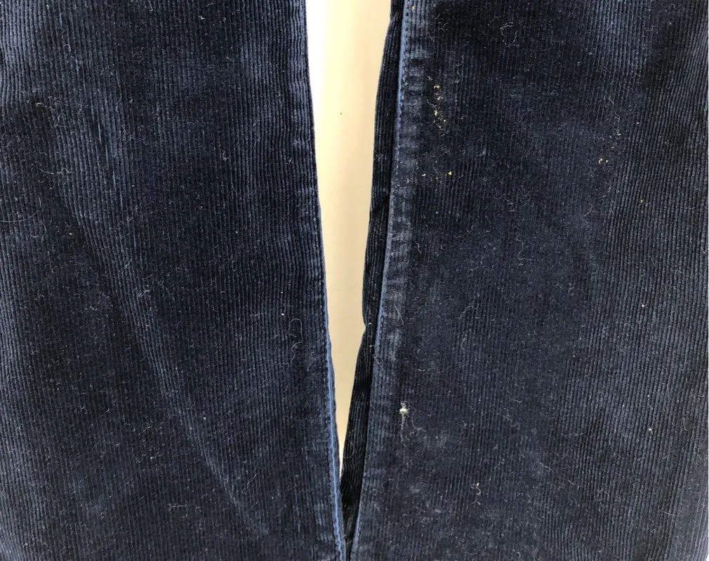 NWT Lauren Ralph Lauren Women's Blue Mid-Rise Straight Leg Chino Pants - Size 8