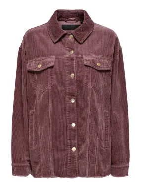 Only / Damen-Jacke / ONLBITTEN CORD SHACKET PNT NOOS