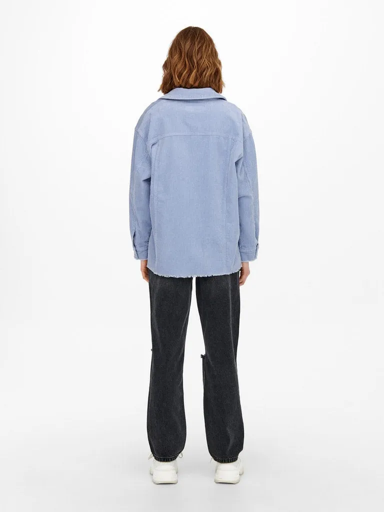 Only / Damen-Jacke / ONLBITTEN CORD SHACKET PNT NOOS