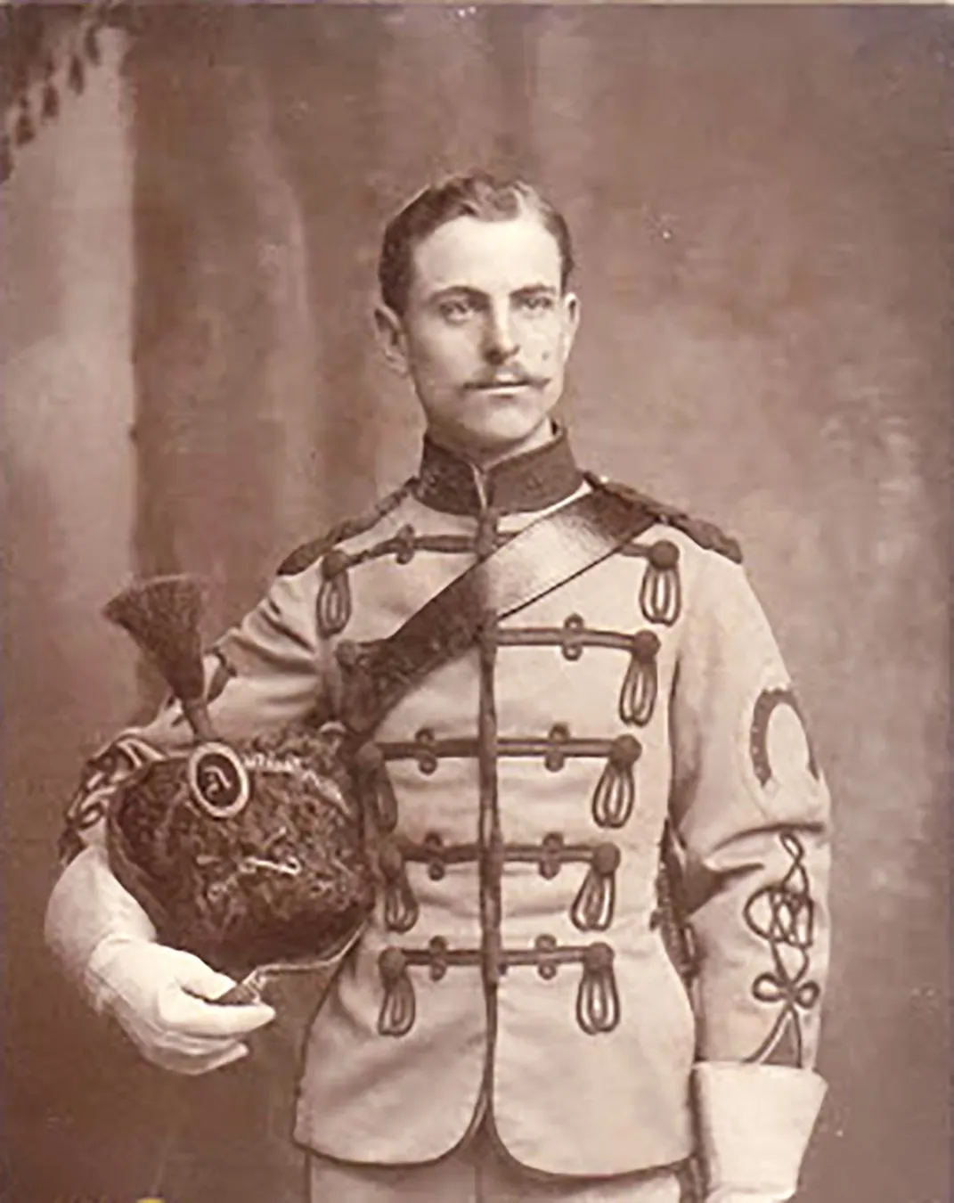 Original U.S. Late 19th Century New York Hussars Squadron A Astrakhan Busby by Ridabock & Company