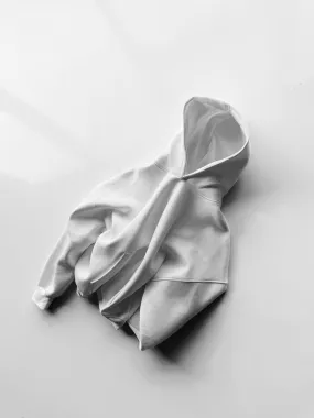 Oversize Basic Hoodie - Ecru