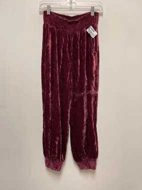 Pants Joggers By Anthropologie In Red, Size: M