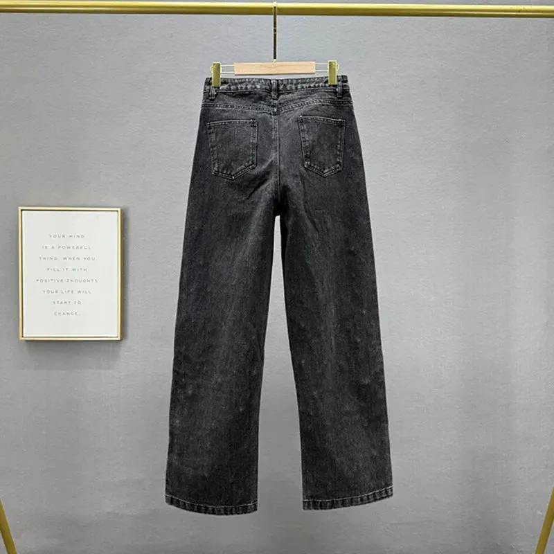 Pearls Denim Pants