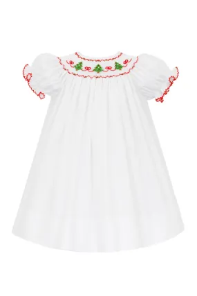 Petit Bebe X'Mas Tree White Bishop S/S 141A-MH24 5111