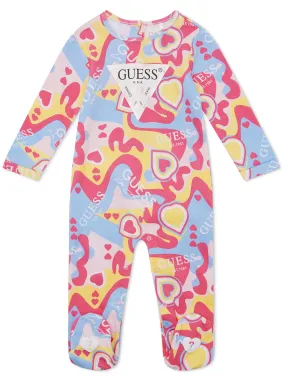Pink Interlock Overall (0-12M)