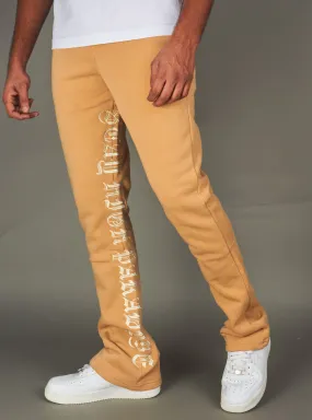 Rebel Minds Sweatpants - Stay High FLC - Beige - 100-491