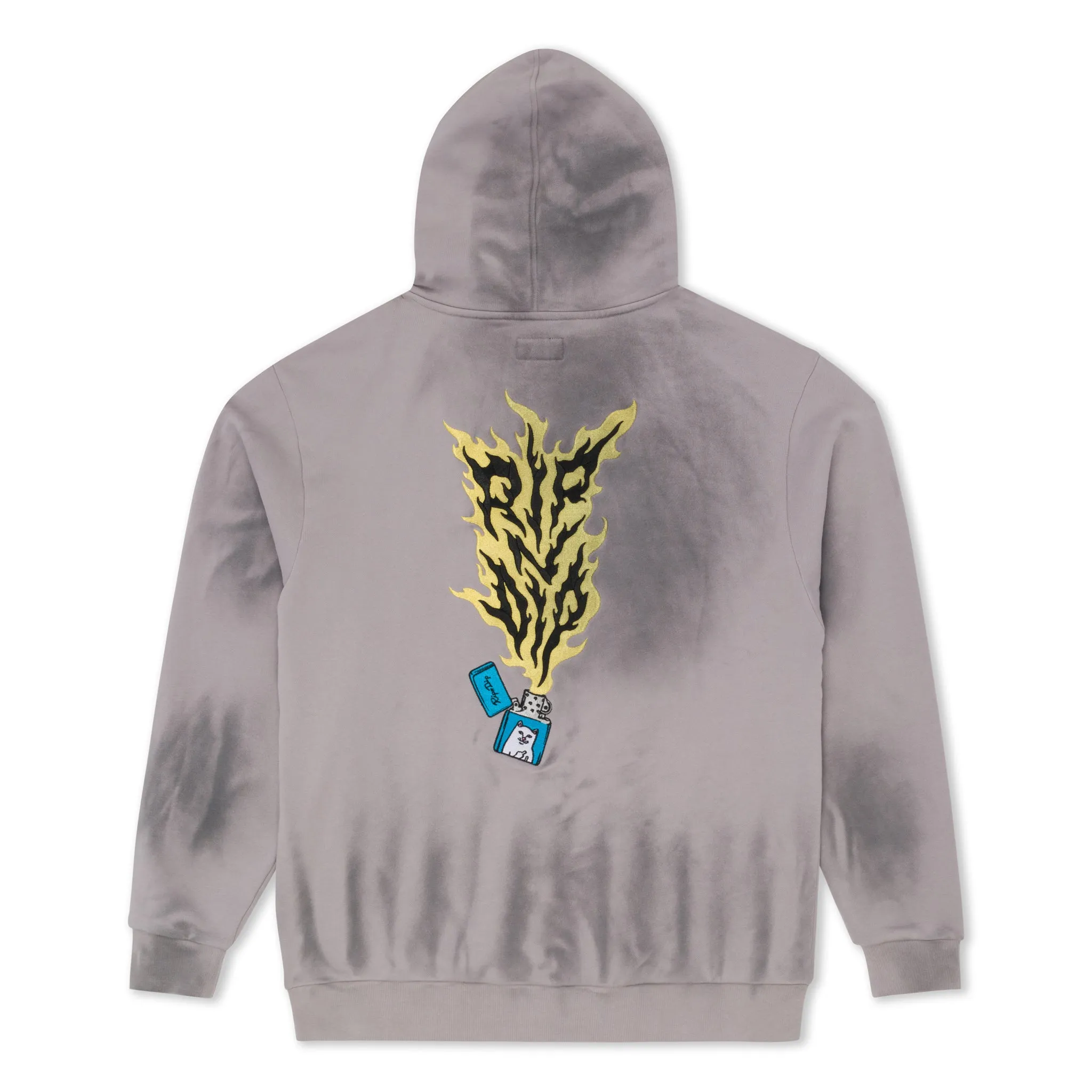 Ripnlit Hoodie (Charcoal Faded Wash)