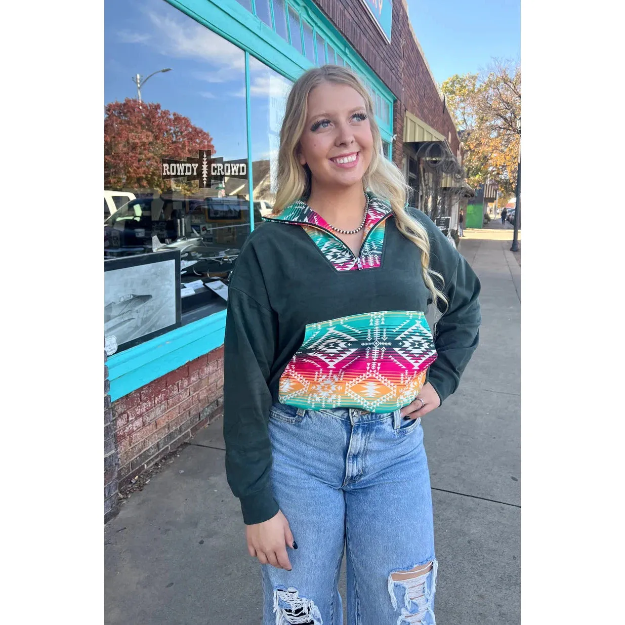 Rowdy Crowd Women's High Noon Pullover