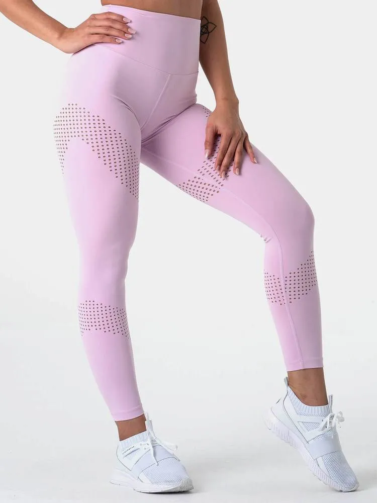 Ryderwear Pastels High Waisted Leggings - Lavender