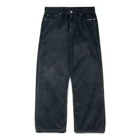 Savage Corduroy DP Wide Pants | Black