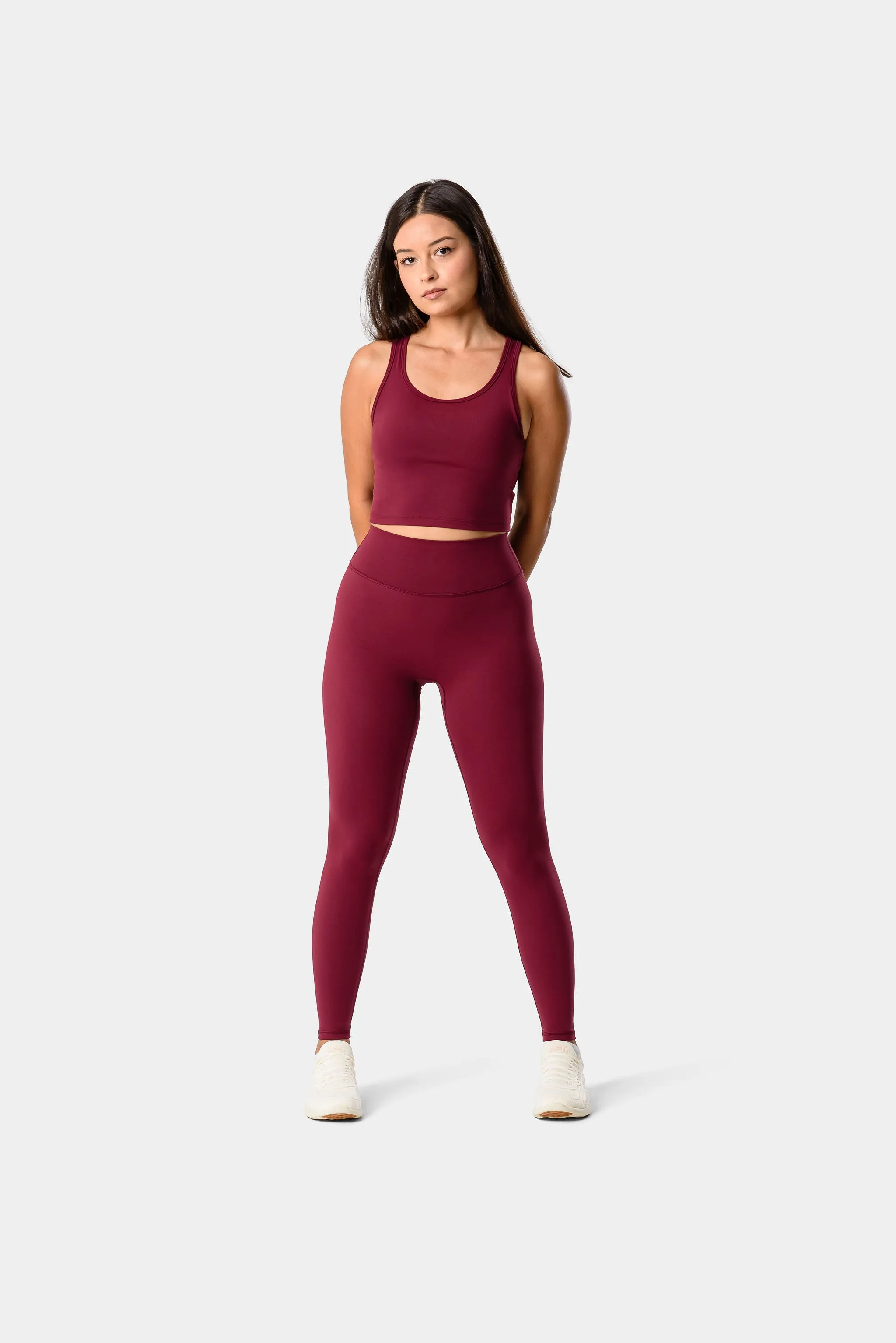 Serenity Leggings 25" - Dark Cherry