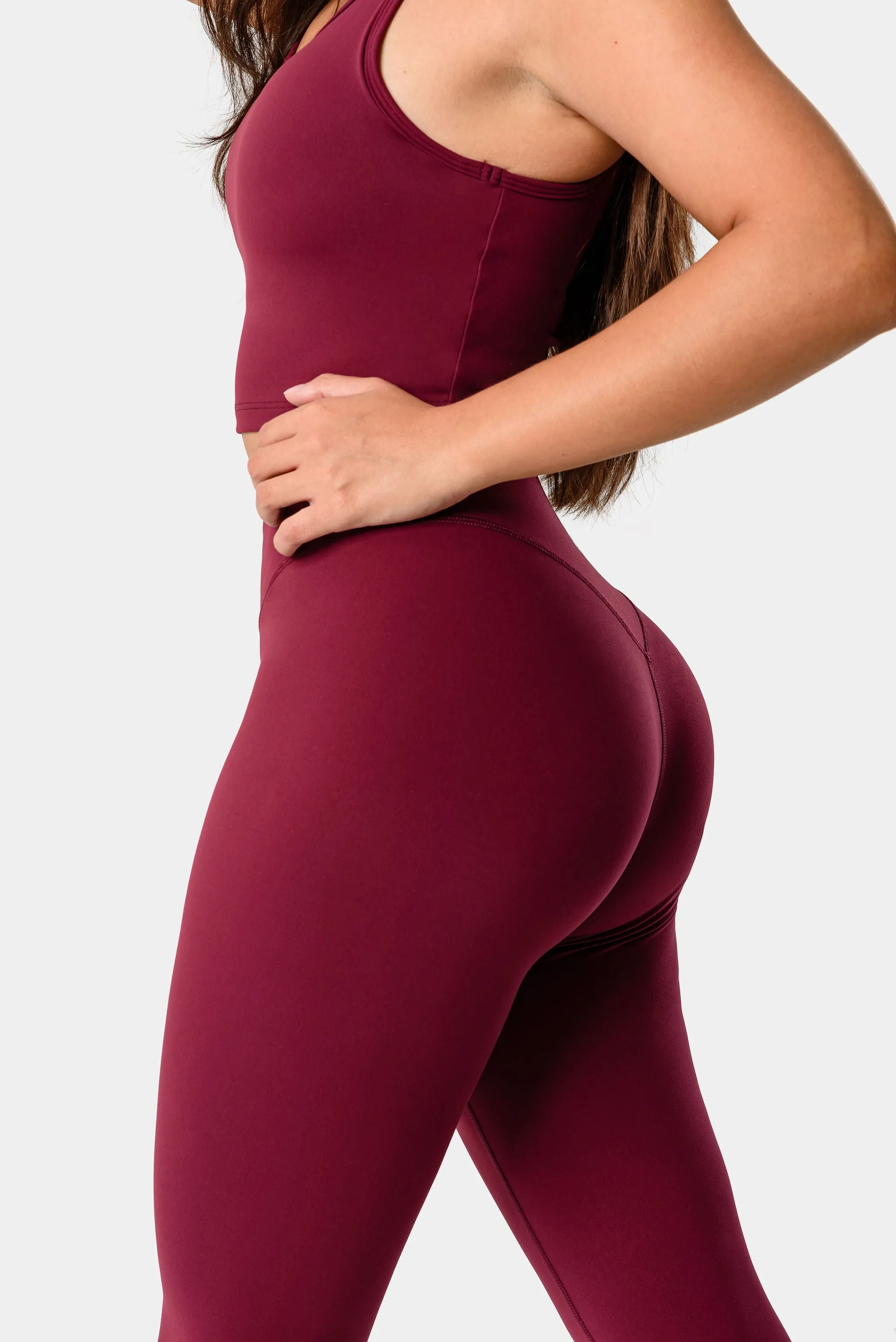 Serenity Leggings 25" - Dark Cherry