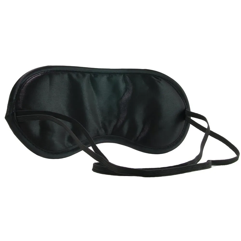 Sex & Mischief Satin Blindfold in Black