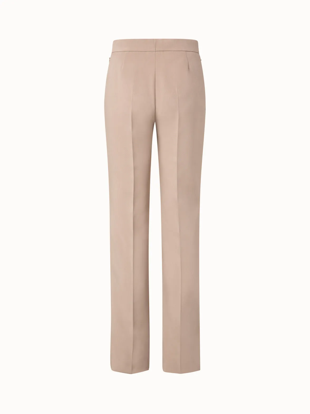 Straight Leg Pant in Silk