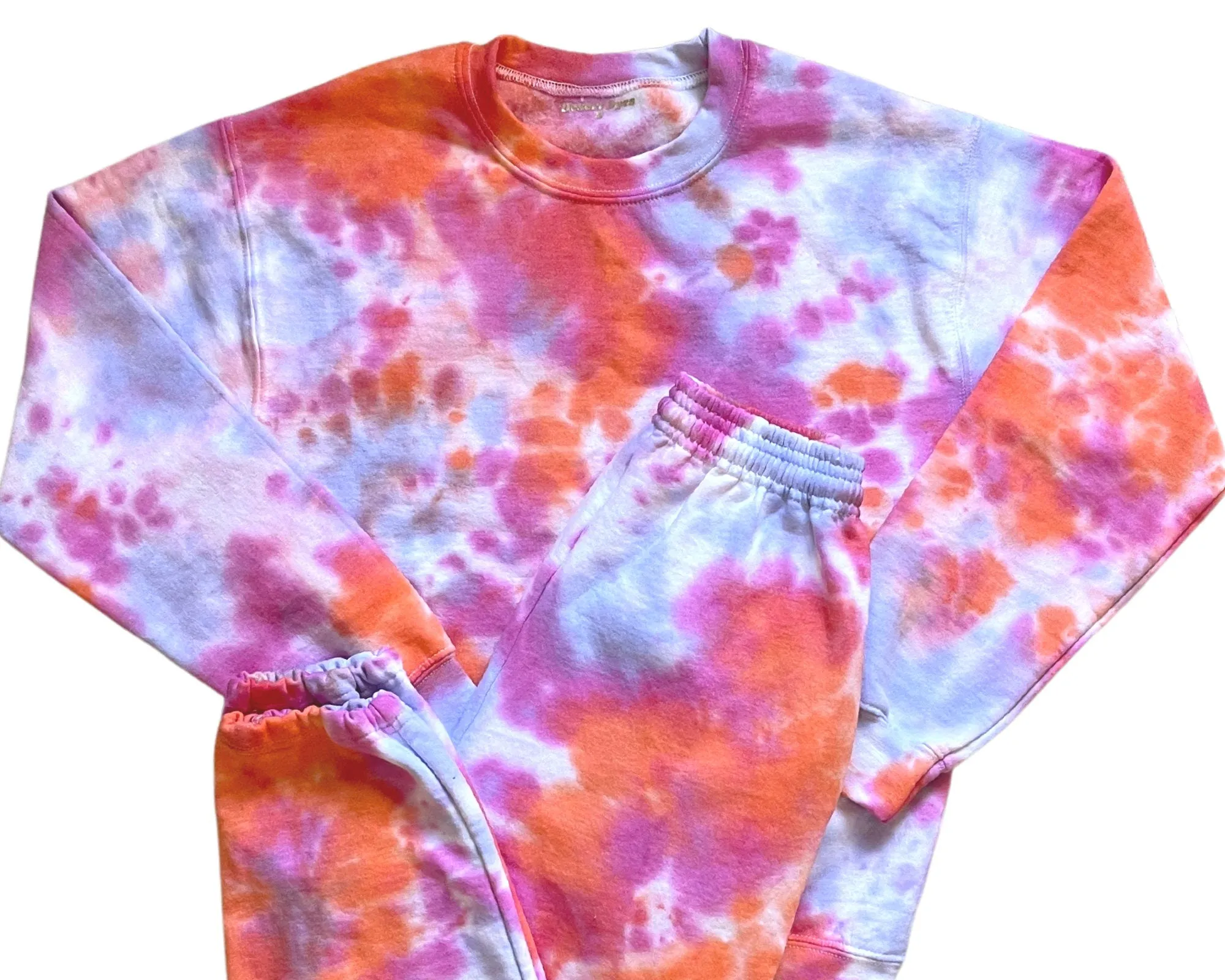 Sundial Tie Dye Sweatsuit Set